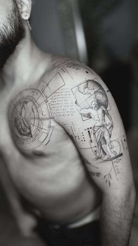 Atlas and binary code